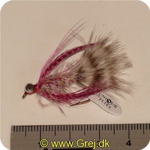 FL06001 - Polar Magnus UV BombardoFly - krogstr. 4 - sølvøjne - Pink/grå