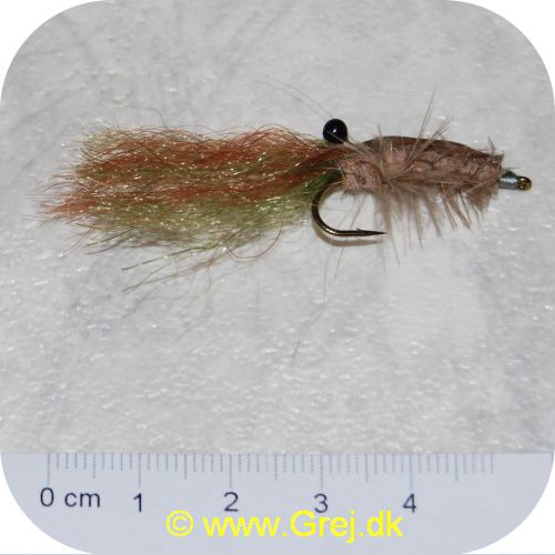 FL11218 - Seatrout Epoxy Shimp - 5 cm lang - Brunlig