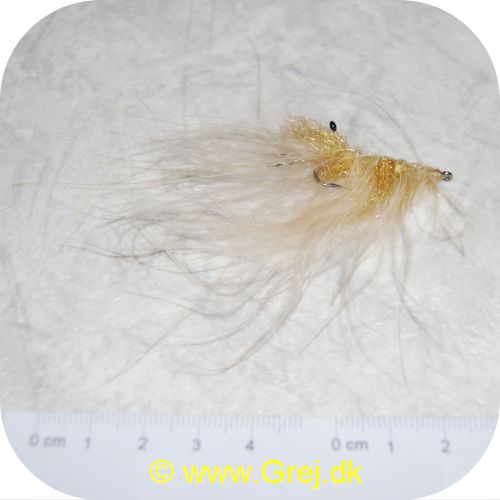 FL11251 - Seatrout Pattegris Tan # 6 - 7 cm lang - Lys brunlig