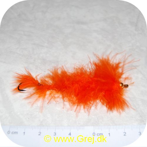 FL24003 - Put and Take Fluer - Marabou Worm - Orange