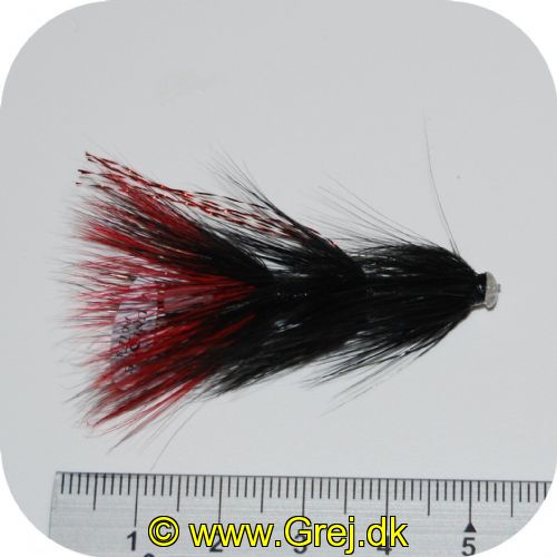 FL80016 - Modern Tube Flies - UF Kvallsocken 1.5 - Str. 1.5 - Sort/rød