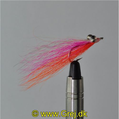 FLY0621 - Clouser Minnow Ora/Pink/white - Str.8<br>