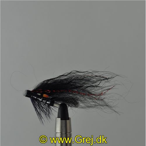 FLY1221 - Black Tempel dog silver body 25mm<br>