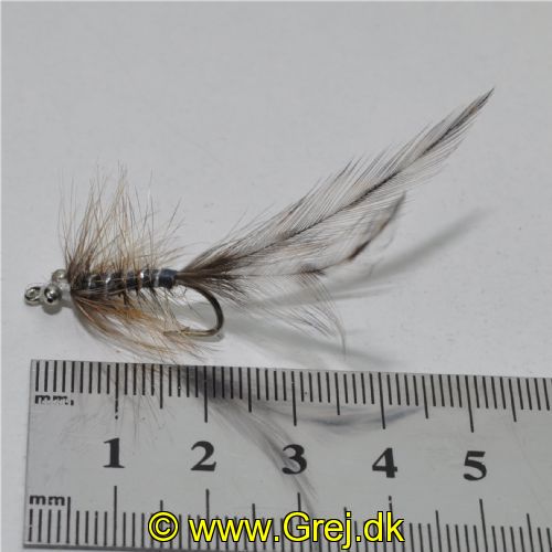 FLY1621 - Long tail Slagter SLW krog - Str.6<br>Slagter variant bundet på saltvands krog