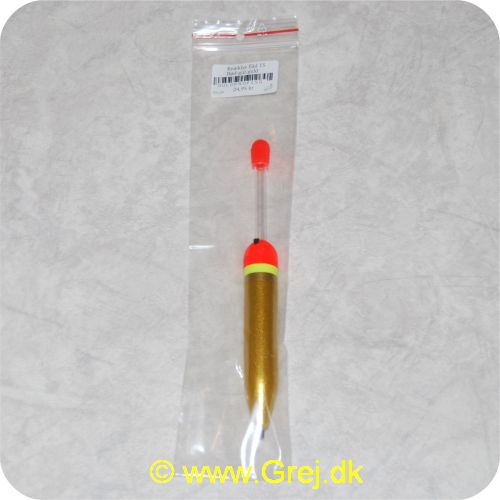 GULDPROP15G - Knæklysflåd 15 gram - Orange/gul/guldfarvet - 17cm lang