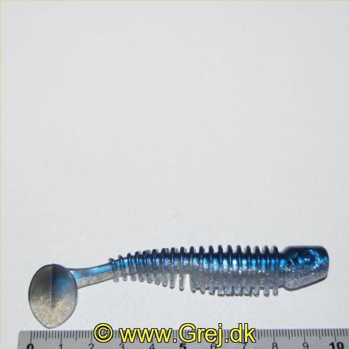 GUNKI408 - Gunki Jig hale V Max & Anis flavor. Halerne er 100mm - Farve : Blue Ice<BR>
Speciel god i klar vand