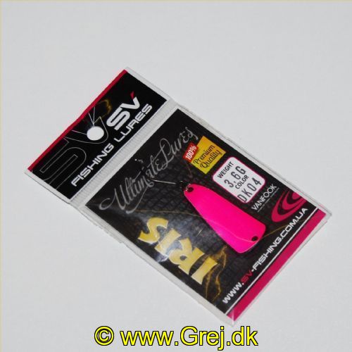 IRDK04 - SV lures Iris ul blink - 3,6g - 
pink / sort