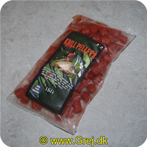 KRILLP1 - Krill pellets 1kg 20 mm-med fisk duft

