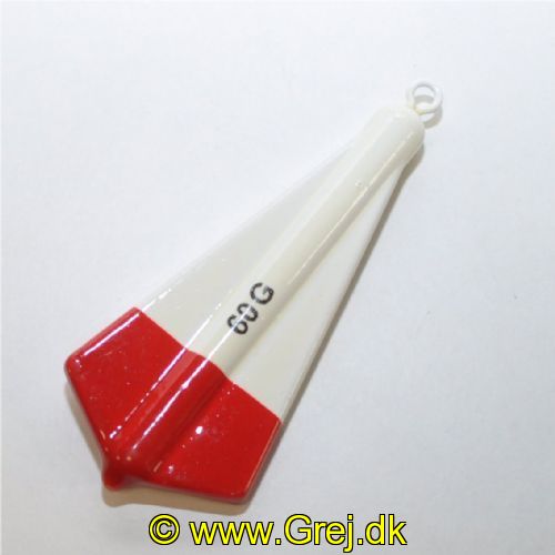 KU10433 - Sildesynk 60 gram - Blyfri - Rød/Hvid