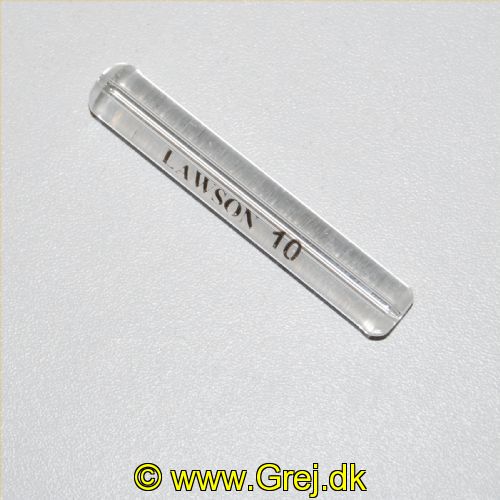 LAWSON10G - Lawson - Ghost Tube - 10 gram - Længde 62mm - Tykkelse: 10mm - 1 stk - Glasklare Microbarda
<BR><BR>Bruges som bundsynk med små lette kroge og en klump flydende bait. 
Eller
Du bruger GHOST TUBE som synk på flåd systemer som alm. flåd bombarda eller Tremarella setups.