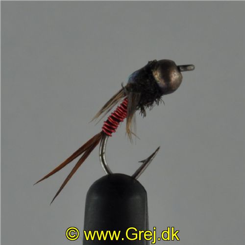 NY0221 - Tungsten Epopy Bag Copper John Red - Str.12<br>