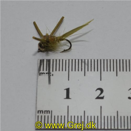 NY0242 - Tungsten Epoxy Hares Ear – Rubber Leg - Str 14<br>