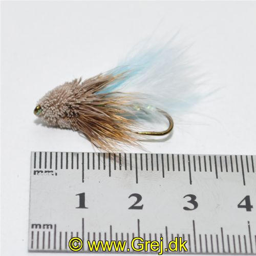 NY0731 - Marabou Muddler Blue Whire #8<br>