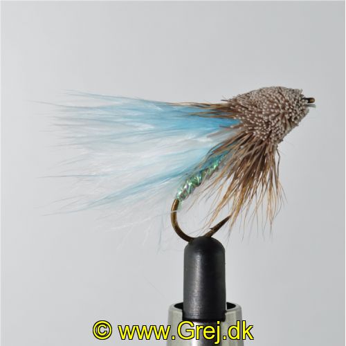 NY0731 - Marabou Muddler Blue Whire #8<br>