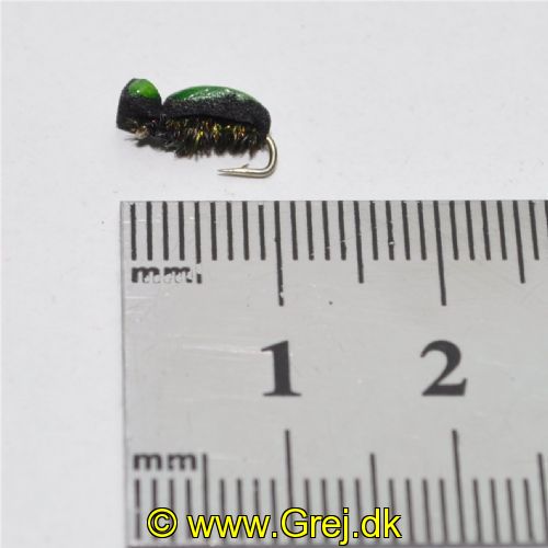NY1312 - Micro Beetle Black/Green - Str.16<br>
