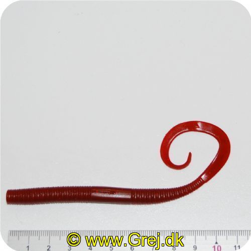 PMWORMFRG - C EEL Orm - Full Red Glitter  - Ca. 12.7 cm