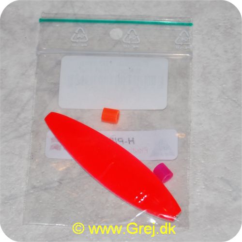 PTFB02GL10 - Gennemløber - Fladbuk - 10 gram - F.Rød/Hvid Perlemor