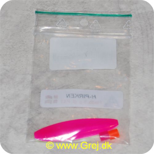 PTFB19GL05 - Gennemløber - P&T Fladbuk 5 gram - Pink/Gul