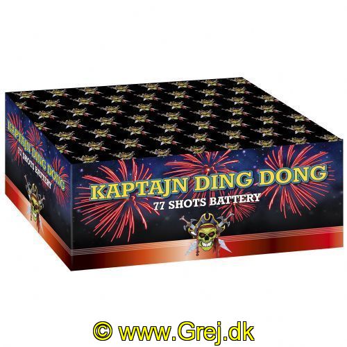 R03 - Batteri - Kaptajn Ding Dong - 77 skuds batteri - 25mm - NEM 885g
