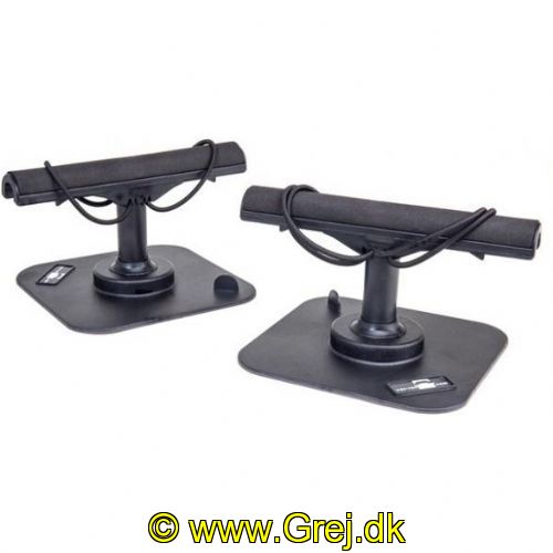 RHM02 - Magnetic Rod Holder - Magnetisk stangholder til bil - 2 stk til at spænde stænger fast på taget af bilen