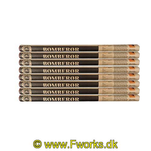 RY91 - Royal Classic - Bomberør - Bomberør. 30mm. 8 stk med hver 5 skud