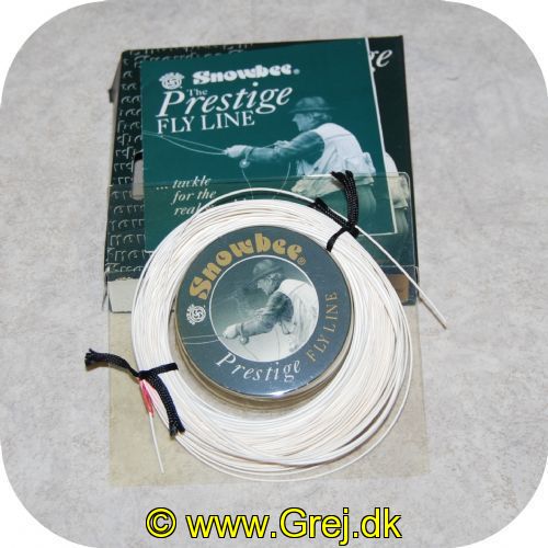 SBWF7F - Snowbee Prestige Fly Line - Weight Forward 7 Floating - Farve: Hvid