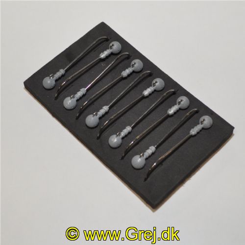 SG06 - Store kroge med blyfri Jighoveder - 6 gram - Krogstørrelse 8/0 - 10 stk