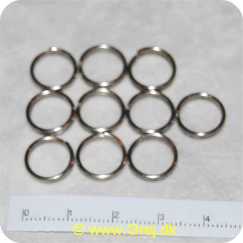 SP94218 - Splitringe - Indvendig diameter 10mm - Udvendig diameter 12mm