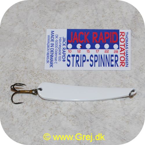 SPINSTRIP12 - Den originale Jack Rapid Spin-Stripper 12 gram - Hvid (Også kaldet Rotator)