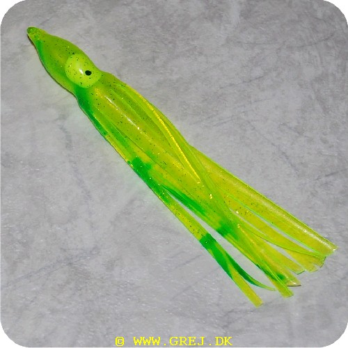 SR12-GG - Sprutte til feks pirke eller forfang - Gul/Grøn - Ca. 13 cm