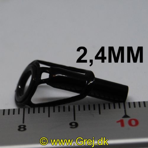 TOP824 - Topøje - Invendig hul 2,4 mm - øje størrelse 8mm
