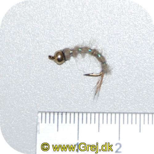 UF0083 - Enkeltkrog - Str. 12 - grå krop med flash og brun hale - tungstens hovede 

(se billede)