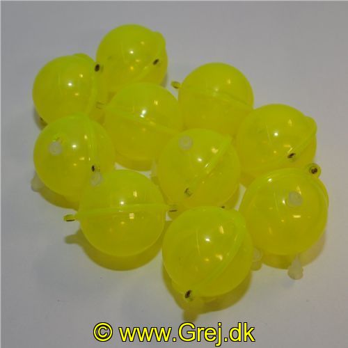VANDK40FG - Danica - Fluo. Gul vandkugler - Antal i pakke: 10 stk. - Str. 40mm