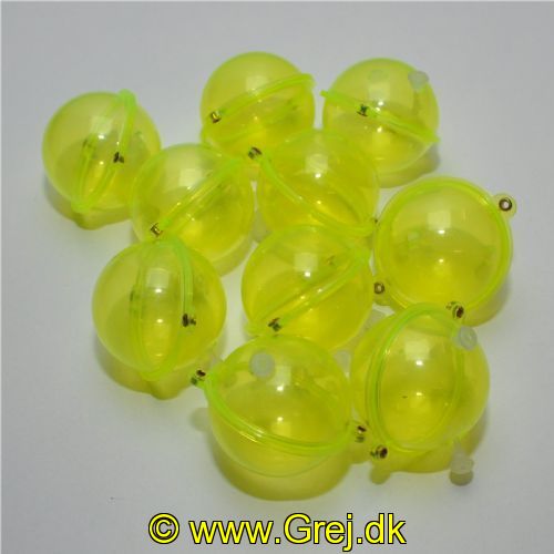 VANDK40G - Danica - Klar Gul vandkugler - Antal i pakke: 10 stk. - Str. 40mm