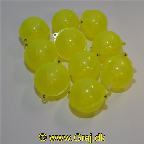 VANDK45FG - Danica - Fluo. Gul vandkugler - Antal i pakke: 10 stk. - Str. 45mm