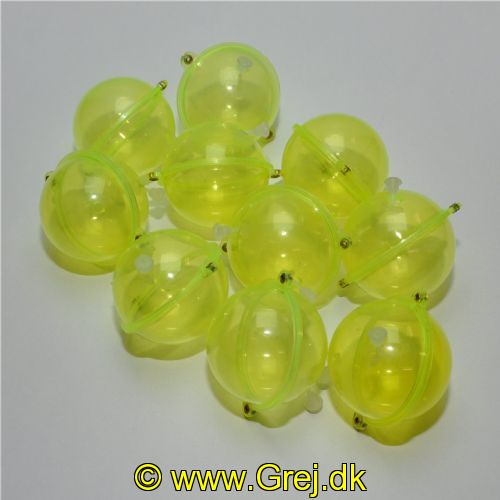 VANDK45G - Danica - Klare Gule vandkugler - Antal i pakke: 10 stk. - Str. 45mm