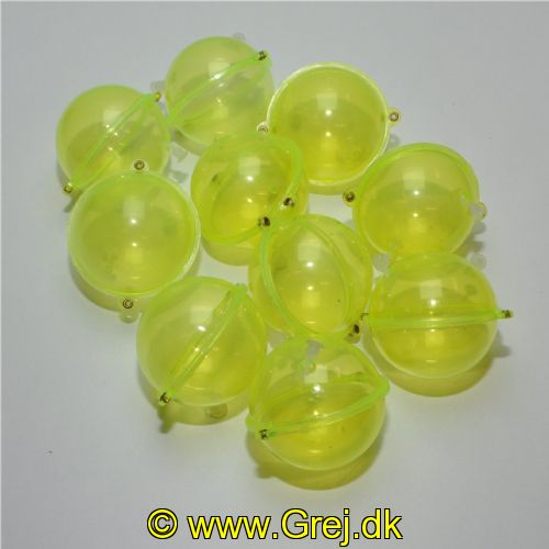 VANDK50G - Danica - Klare Gule vandkugler - Antal i pakke: 10 stk. - Str. 50mm