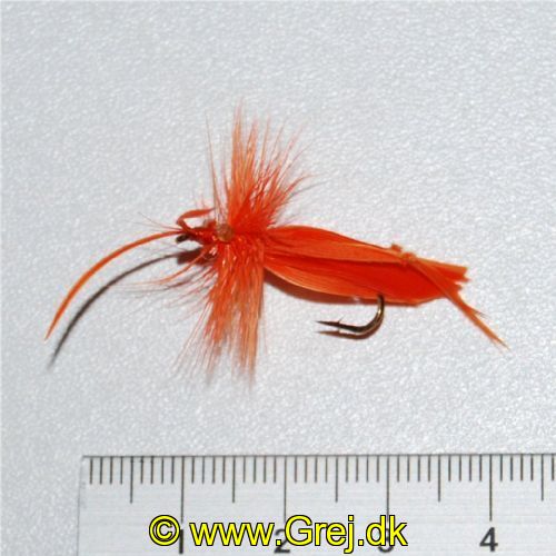 WS0022 - græshopper - orange - krogstørrelse 10