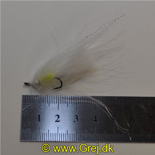WS24032 - Long Shank - Herning fluen Chartreuse White - Farve: Chartreuse/Hvid - Str. : 10