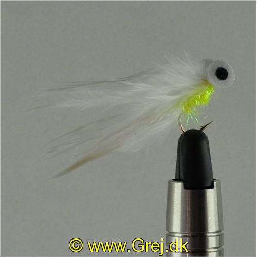 WSF031 - Dolly Foam - Farve: Chartreuse med hvid hale og skum øjn - Str. : 10