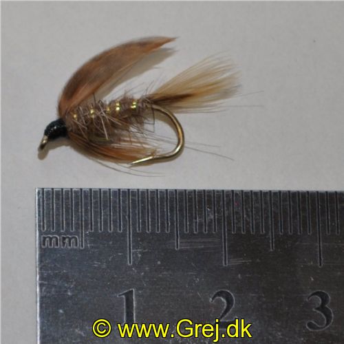 WUF0038 - Put And Take flue - March Brown Silver - Str. 12